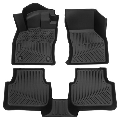 Floor Mats Liner Carpets For 2019-2023 Volkswagen Jetta TPE Rubber All Weather