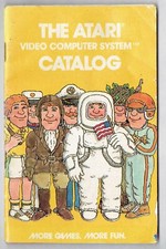 1979 ATARI video computer system catalog Orange Rare HTF