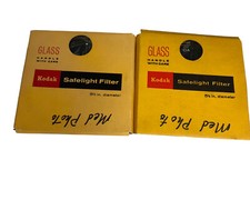 Kodak Safelight Filter OA Glass Replacement Dark Room Equipment Vintage