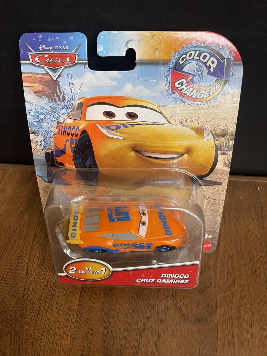 DISNEY PIXAR CARS NEW COLOR CHANGERS DINOCO CRUZ RAMIREZ Mattel
