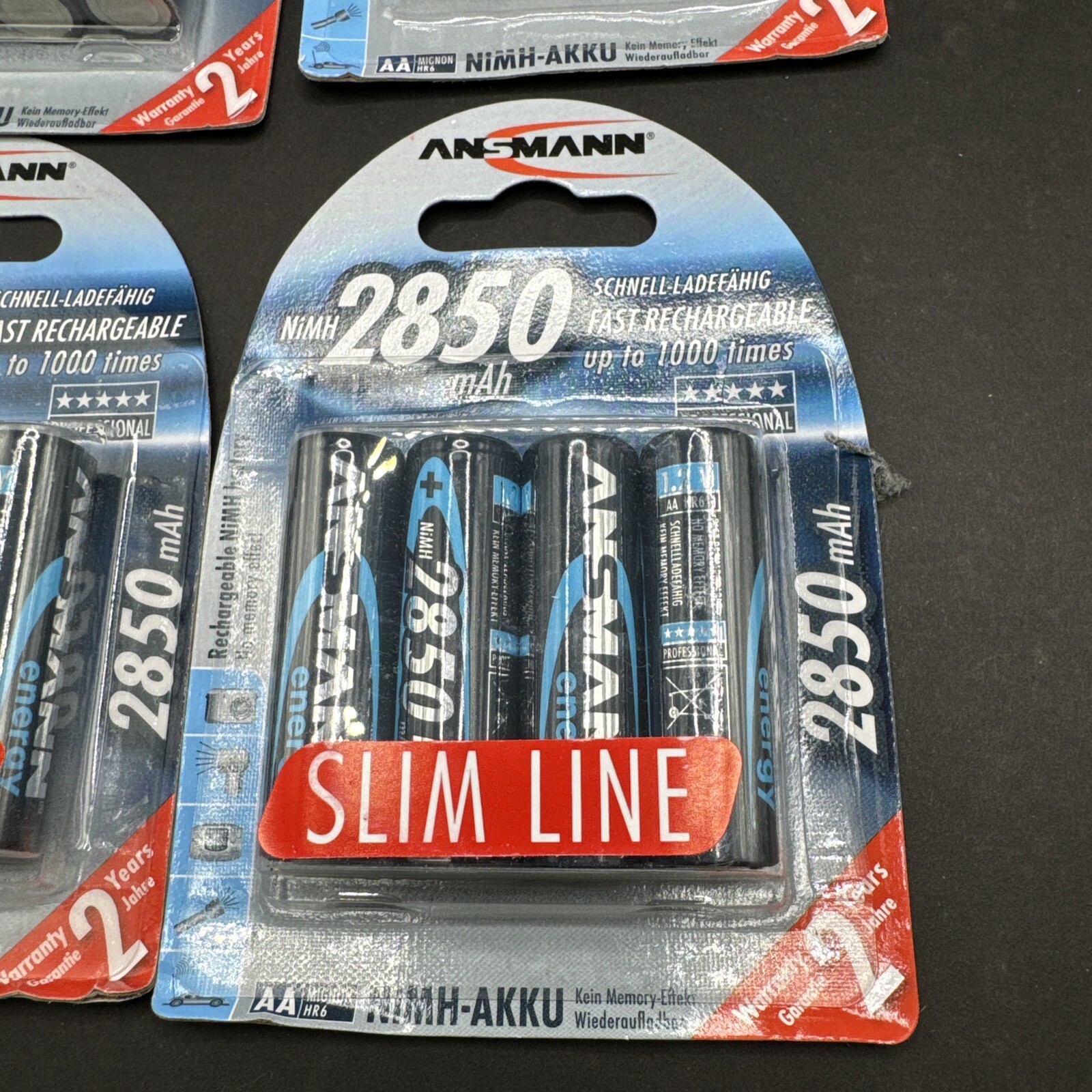 ANSMANN 2850 mAh AA High Capacity Rechargeable Batteries 20 Pack ...