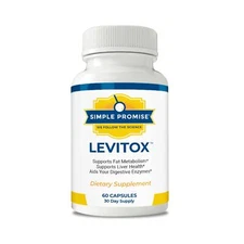 Levitox - Groundbreaking Weight and Liver Support - Aids Digestive Enzymes, 6...