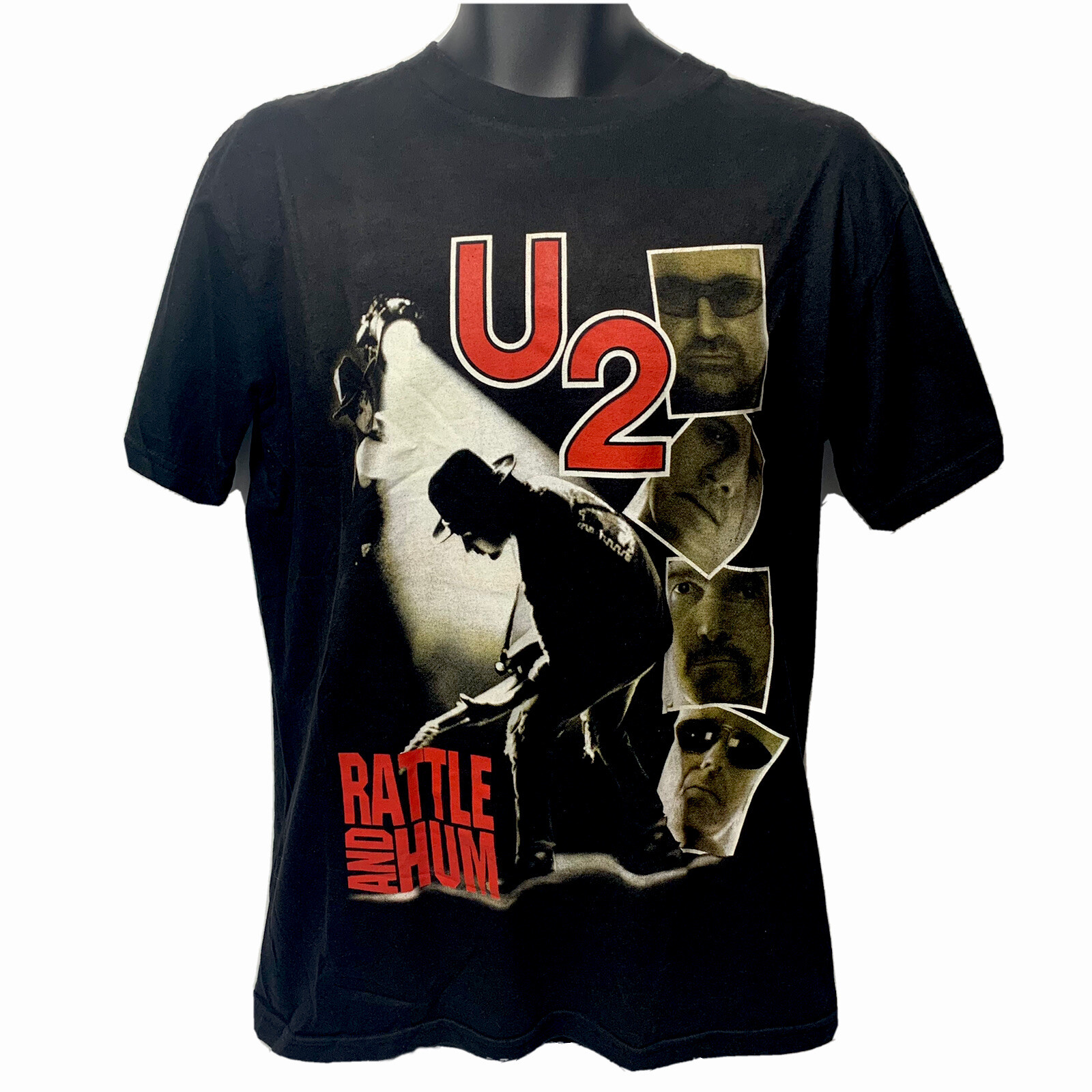 U2 Band Merch Rattle and Hum T Shirt Size M eBay