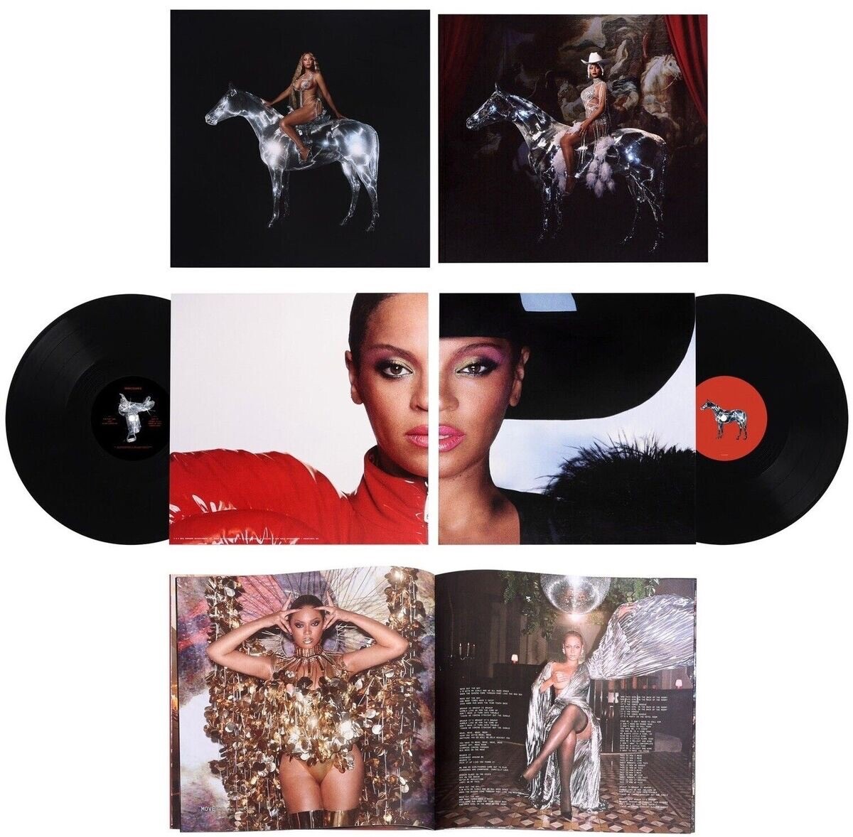 Beyonce - Renaissance (Record, 2022) 2LP + Booklet + Poster Vinyl