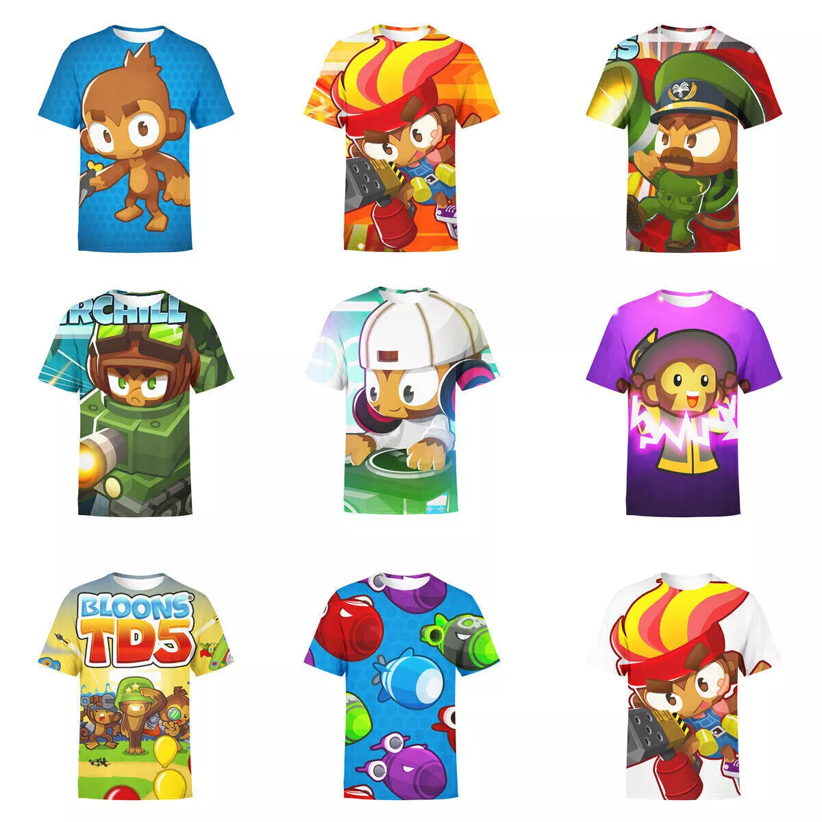 Bloons Camo - BTD6 Kids T-Shirt for Sale by CloutDesigner