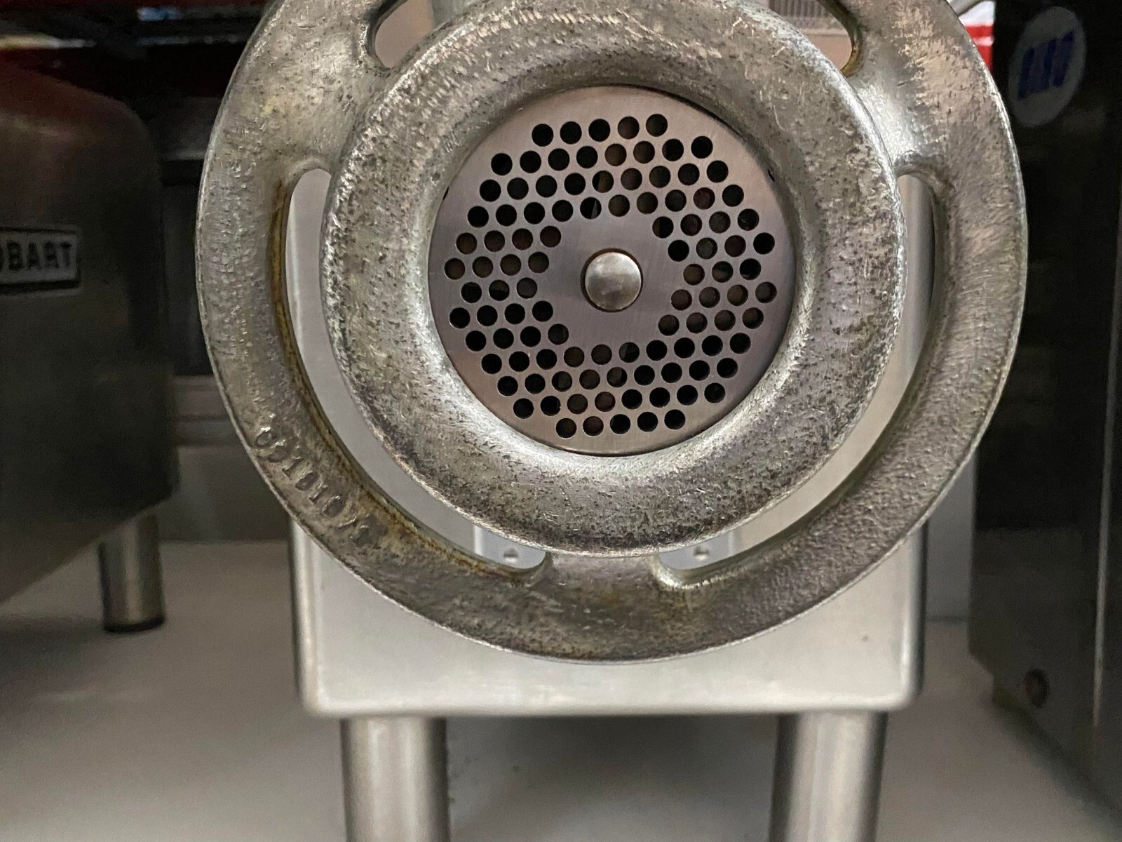 Hobart "2019" 4822 Meat Grinder 22 head with stainless steel feed