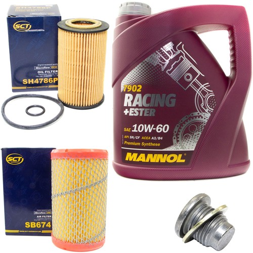 Motoröl Set 5W30 4 Liter + Ölfilter + Ölablassschraube Online Im , 22,95
