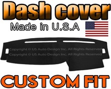 Fits 1988-1992 Toyota Corolla Dash Cover Mat Dashboard Pad Made In Usa Black