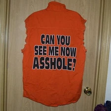 Hot Leather Bikers Against Dumb Drivers Can you see me now A-hole!?