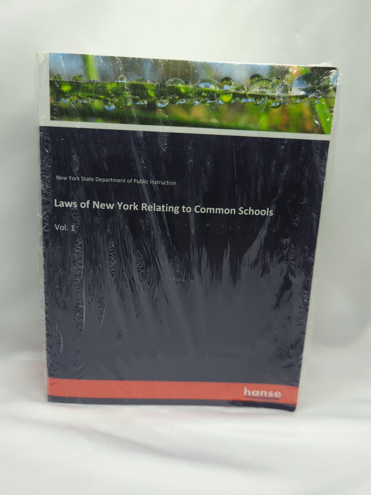 Laws of New York Relating to Common Schools Vol. 1 State Department Of Public...