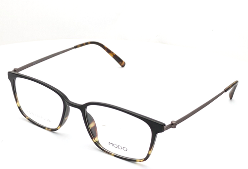 MODO 7009 MGRNTT Rechteckig Matt Grün Schildpatt Unisex Brille 51mm - Bild 1 von 6