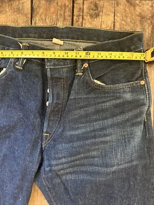 709 RRL Double RL Men's Slim Narrow Japan woven selvedge denim