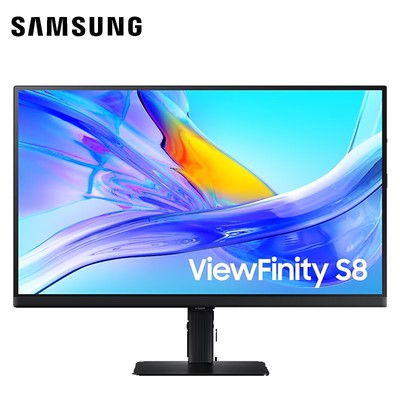 SAMSUNG ViewFinity S8 S27D800 27'' Monitor IPS  4K HDR10  Flicker Free