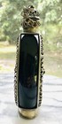 Moroccan Rose Water Sprinkler Violet Handcrafted Perfume Bottle Metal Overlay — photo 5