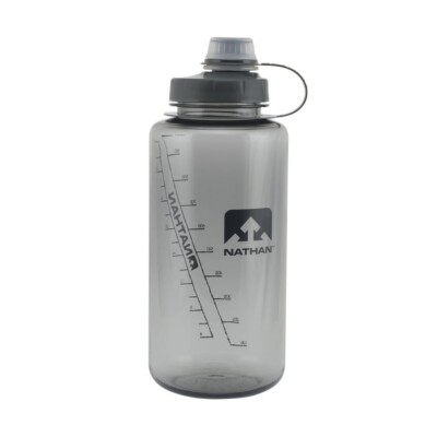 Nathan BigShot Tritan Trinkflasche - 1 Ltr - Grau
