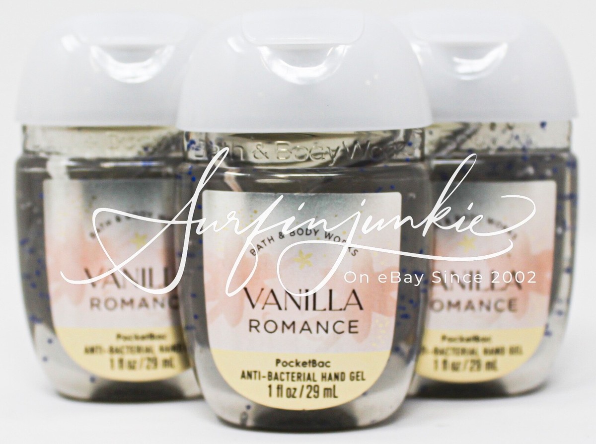 Bath Body Works Vanilla Romance Pocketbac Hand Sanitizer
