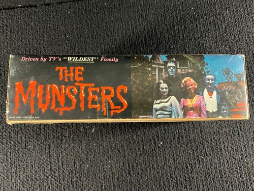 VINTAGE AMT 1964 KAYRO-VUE MUNSTERS KOACH MODEL KIT SCALA 1/25. GEORGE BARRIS - Foto 16 di 16