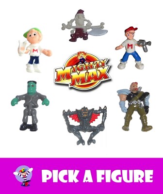 Vintage 1992 Original Mighty Max ~ FIGUREN & ERSATZTEILE SHOP ~ Ladungen zur Auswahl
