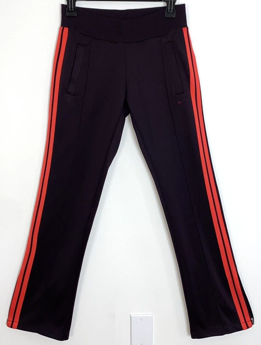 Nike Women's XS Track Pants The Athletic Dept Pockets Ankle Zipper Side  Stripe