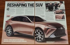 LEXUS LF-1 CONCEPT SUV MAGAZINE ARTICLE MOTOR TREND NEXT GENERATION