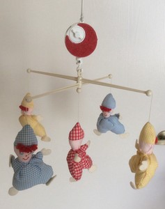 vintage crib mobile
