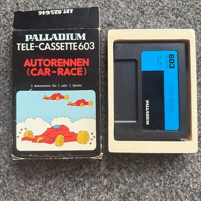 Palladium Tele-Cassette 603 Autorennen (Car-Race)  in OVP