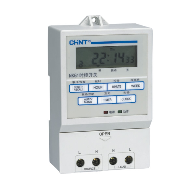 1PC New Chint NKG1 Time Control Switch A220VAC Brand | eBay