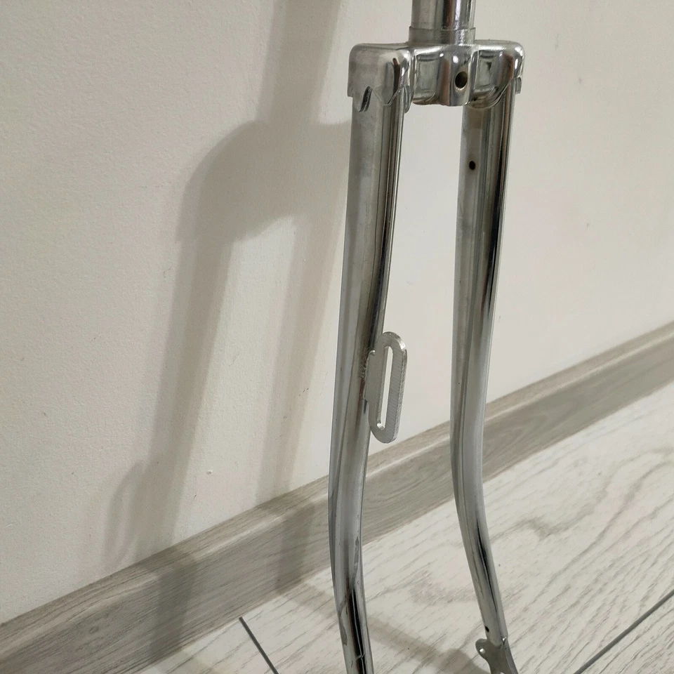Classic Bicycle Fork Chrome Steel 26" Road MTB Gravel Touring Fork NOS - Image 2 of 4