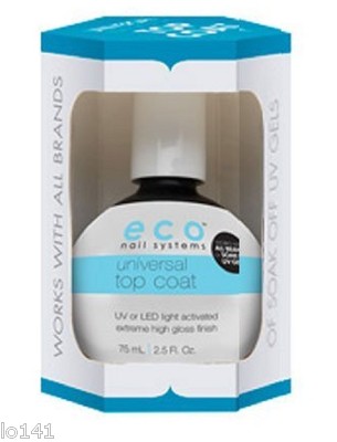 STAR NAIL  LED UV  ECO UNIVERSAL SOAK-OFF TOP COAT SEALER 2.5 OZ.