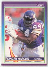 1990 Score Football # 1 - 220 - Pick Your Card!