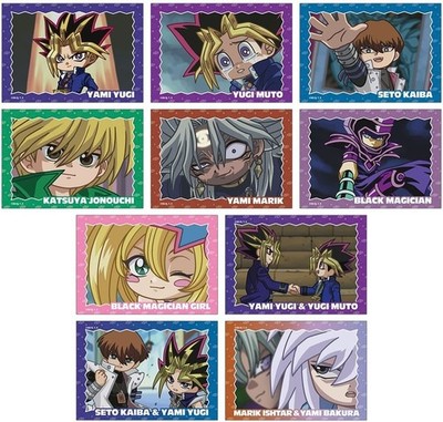 Yu-Gi-Oh Duel Monsters Trading Yuru Koma Bromide Character Cards Box (10)