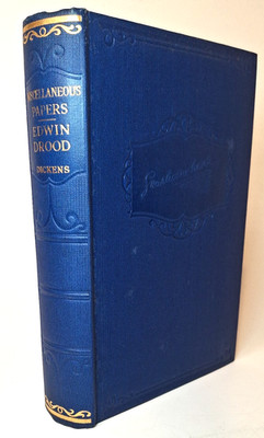 Miscellaneous Papers & Edwin Drood - Dickens 1930's Hazell, Watson Viney vintage