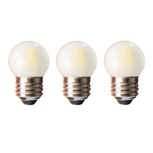 LED Night Light Bulb S11 Light Bulbs Dimmable 1.5 Watt Low Wattage Globe Smal...