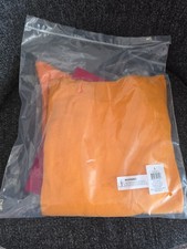 NIP Scooby Doo Velma Dinkley Girls Size Large Halloween Costume With Glasses