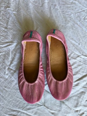 Tieks size 8 customized Pink with holographic