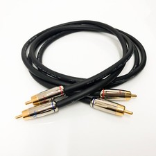 Music Wizard E1 HiFi RCA Cable Analog Signal Cable Pair for Tube Amplifiers my23