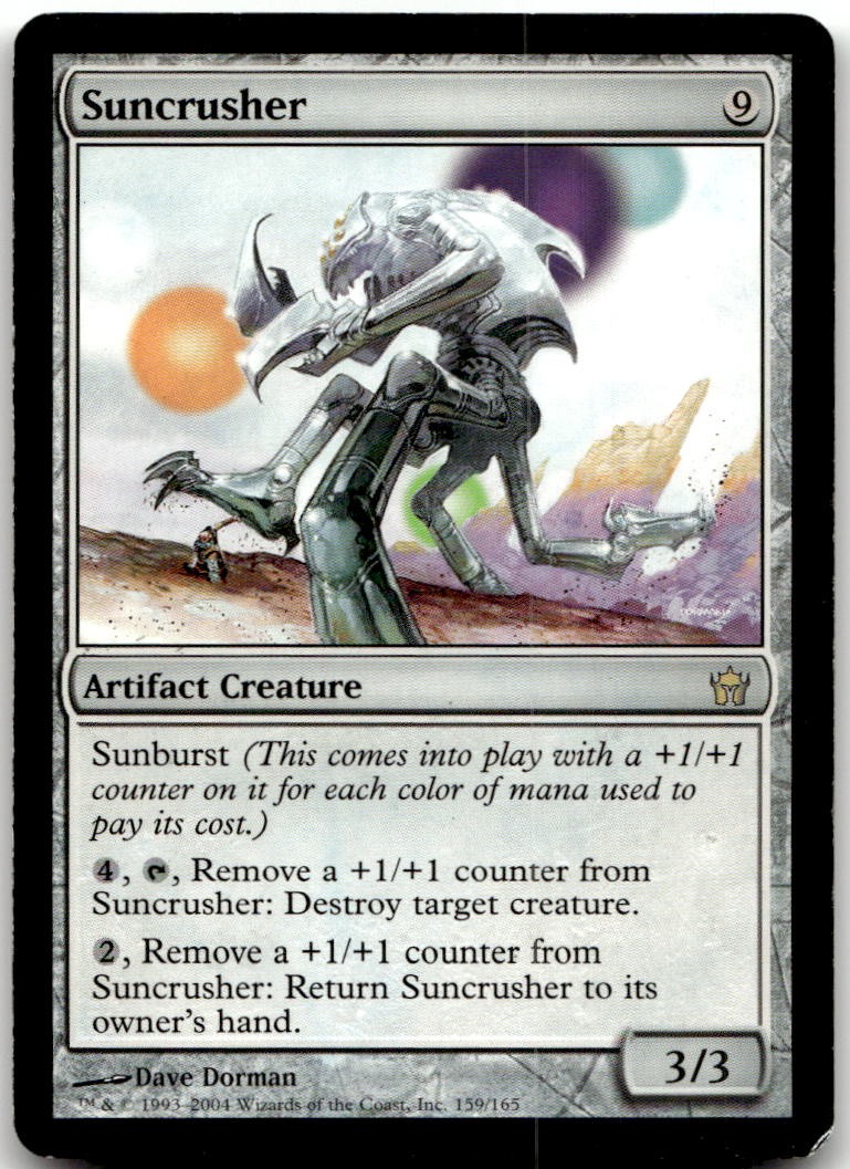 Suncrusher 159 Rare Fifth Dawn Magic: The Gathering Moderately Played