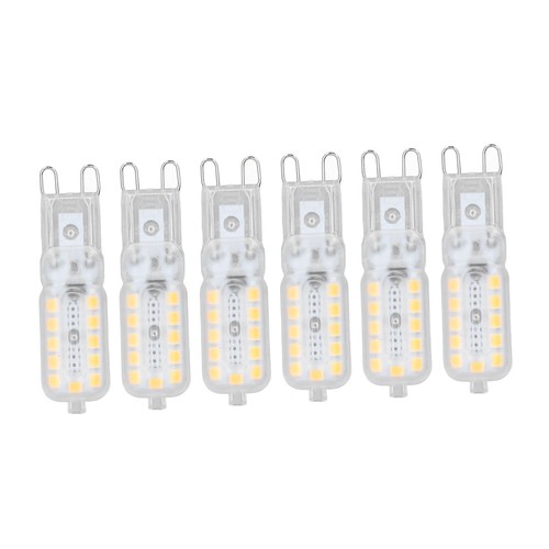 ▫110-140V 6pcs G9 LED Bulb 5W Transparent Cover 22LED Dimmable G9 Light Bulb SG - Picture 11 of 24