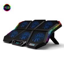 Gaming RGB Laptop Cooler 12-17 Inch Led Screen Laptop Cooling Pad Notebook Coole