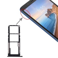 SIM Card Tray  Micro SD Card Tray for Xiaomi Redmi 7A Dark Blue 
