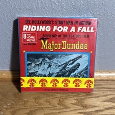 Vintage Columbia Pictures "Riding for a Fall - Major Dundee" 8mm Film New Sealed