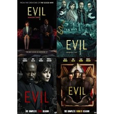 Evil Season 1-4 Horror Mystery Series English Audio Custom DVD Free Shipping