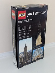 Lego Architecture 21002 Empire State Building + box + instructions