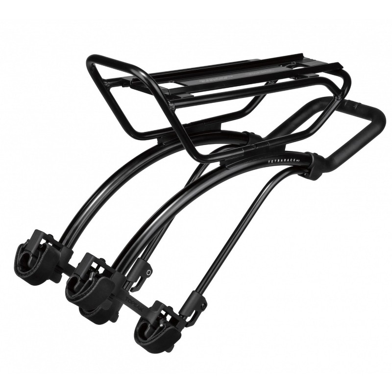 Topeak Tetrarack M2L Rear Rack - Fits 27.5'' - 29'' Wheels / MTB, Road Bike