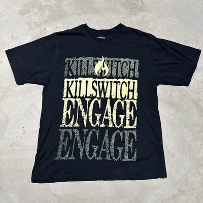 Vintage Y2K Killswitch Engage Skull Band Tee Shirt Disarm The Descent Tour 2013