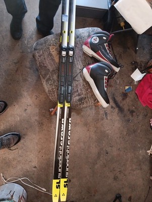 Fischer Cross Country Skis Superlight Q With Boots Size Eu42