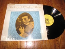 THE IMMORTAL SHERLOCK HOLMES STARRING ORSON WELLES - RADIOLA RECORDS MR-1036 LP