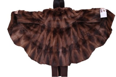 skunk sable fur coat vintage jacket giacca pelliccia puzzola fourrure manteau