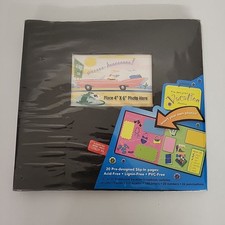 Vacation Scrapbook Photo Album 20 Pages Frames with letters