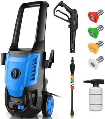 #ad Electric Wall Mounted Power Washer 5000 PSI 4.0 GPM Adjustable Pressure Washer $249.99